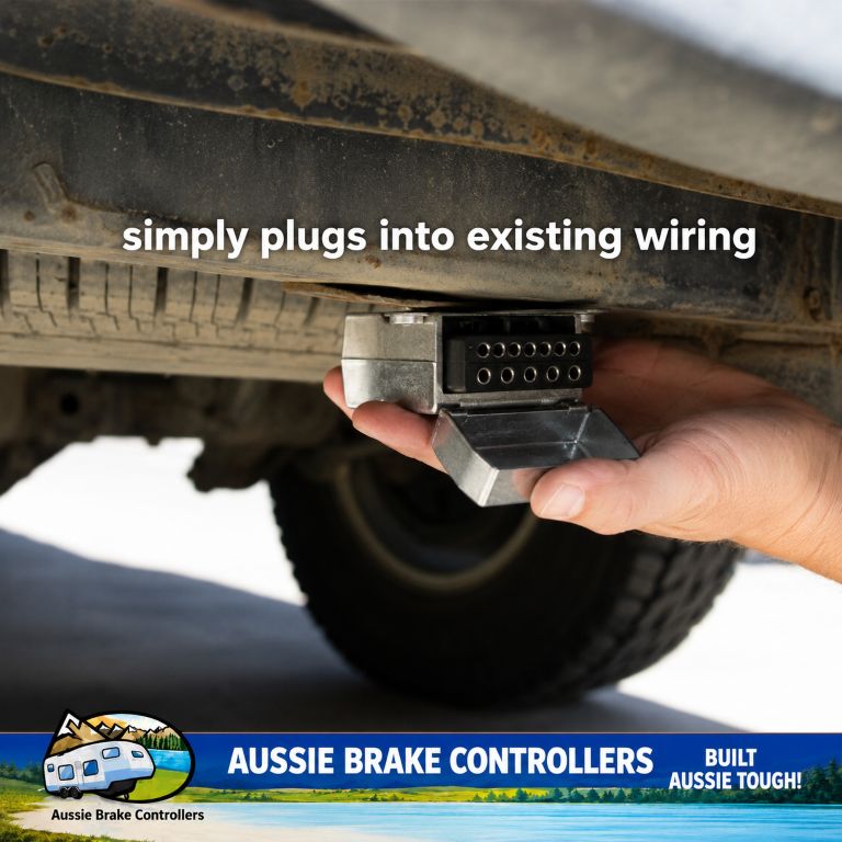 Hook Up Your Portable brake controller to existing plugs