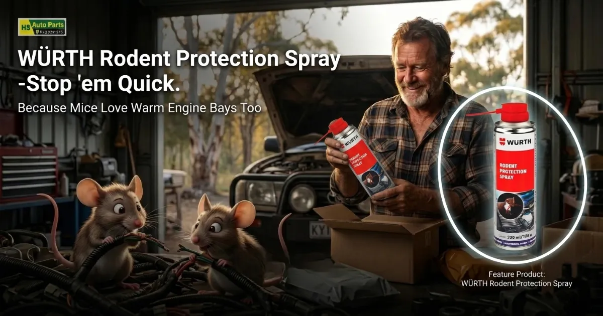 Wurth anti-Rodent Spray available now from HS Auto Parts