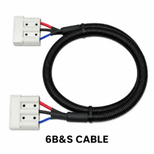 6 B&S x .5m with 3 Pin Anderson Plug Extension Lead inc Ignition Wire