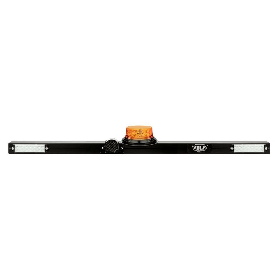 Hulk 4X4 HU9770 12v 24v Minebar - 1275mm Wide - Amber LED Beacon - Reverse Alarm - Image 2