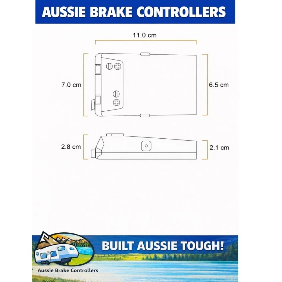 Portable Electric Brake Controller - Choose Any Plug/Socket Combo - Image 3