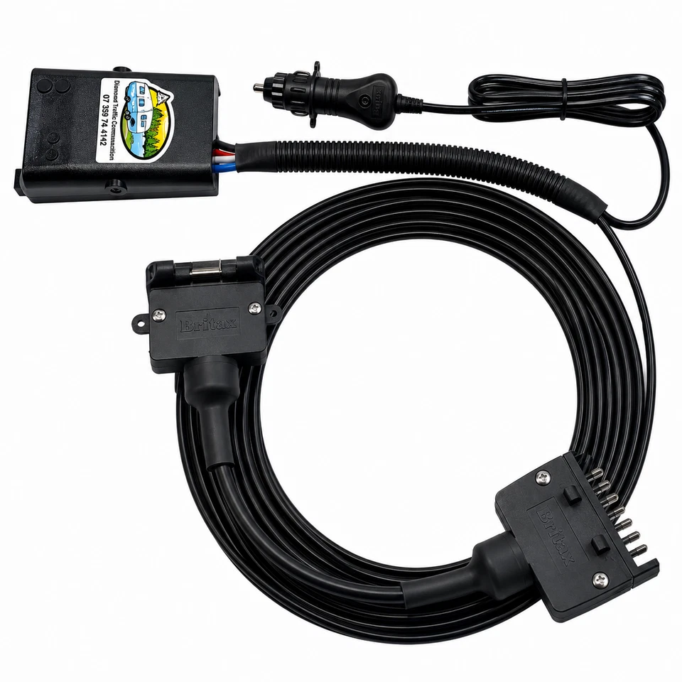 Portable Electric Brake Controller - Choose Any Plug/Socket Combo - Image 2