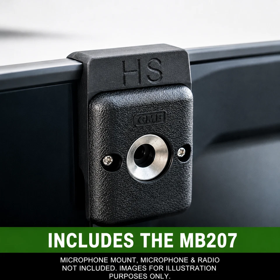 UHF Handpiece / MIC Clip On Dash Mount + GME MB207 Suit Toyota Prado 250 series - Image 2