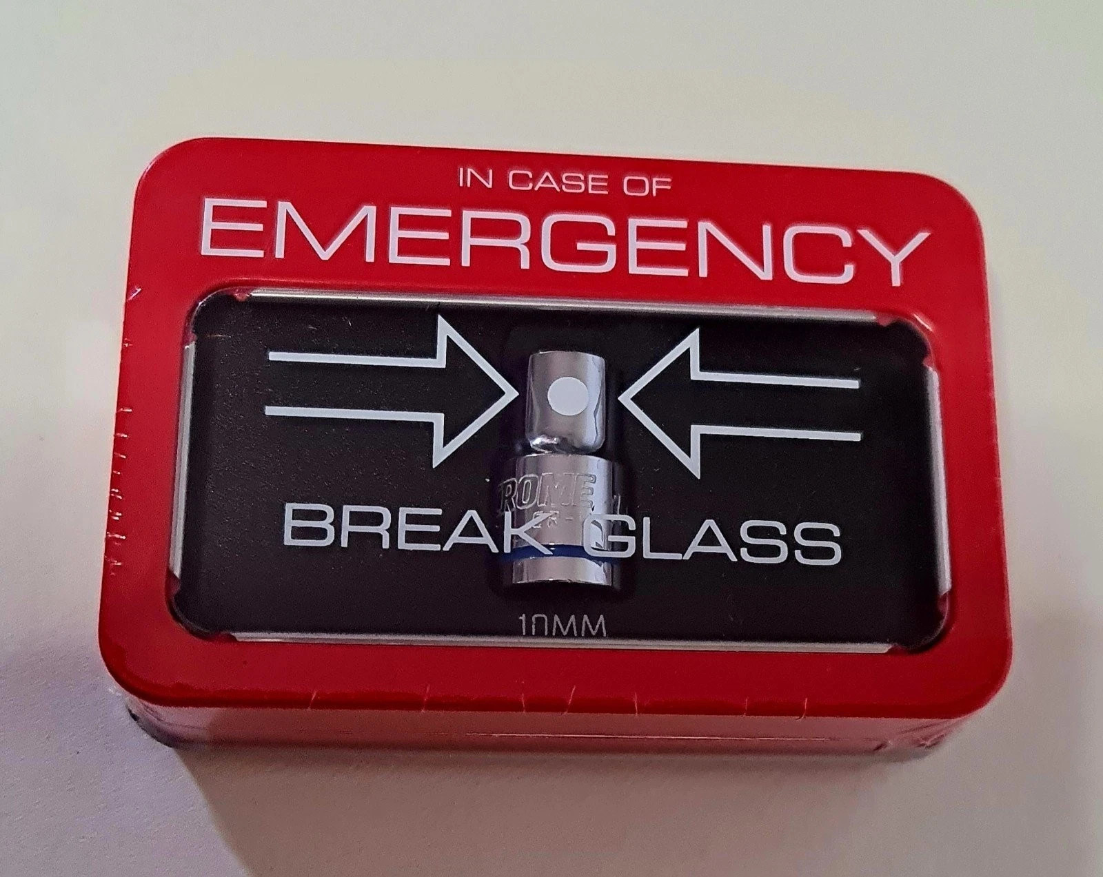 KINCROME Emergency 10mm Socket Funny Mechanic Gift Gag Present Missing 10mm