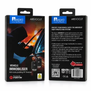 Aerpro AREVOCUT | Vehicle Immobiliser Kit – Anti-Code Grabbing, 2km Range