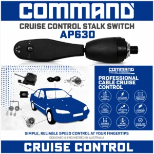 DIY Command Professional CABLE Cruise CONTROL + STALK SWITCH 90AP630