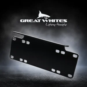 Great Whites GWA0001 Driving Light Bar Number Plate Mounting Bracket