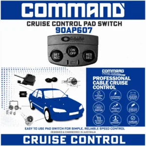 DIY Command Professional CABLE Electric Cruise CONTROL + DASH PAD SWITCH 90AP607