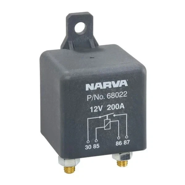 7M 3 B&S Caravan Charge Kit 120Amp Anderson Plug Ignition Switched Narva Relay - Image 5