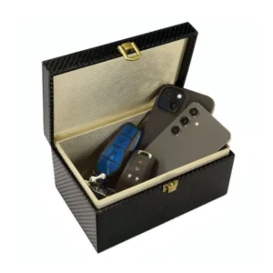 Faraday Key Fob & Device Box RFID Signal Blocking Car Theft Relay Protection