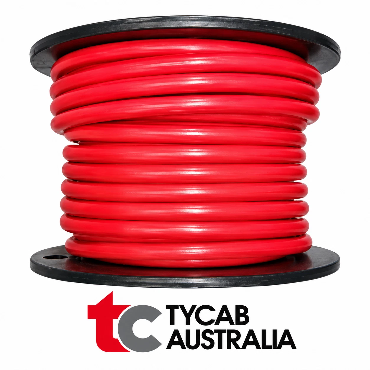 Genuine Red Tycab 00 B&S 64mm2, 292 amp Copper Cable Single Core - Aussie Made