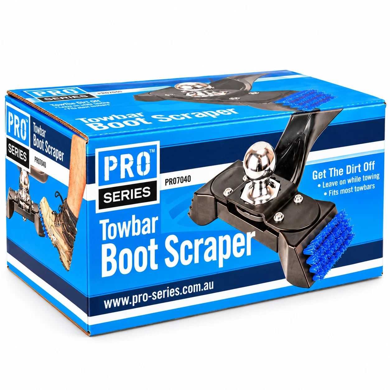 Towbar Boot Buddy Hitch Reciever PRO7040 boot/shoe cleaner/brush fit to towbar - Image 4