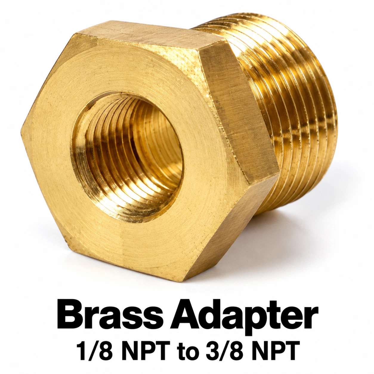 VDO 320.093 Temperature Sender + VDO 320.051 Brass Adapter 1/8NPTF 3/8 NPT - Image 4