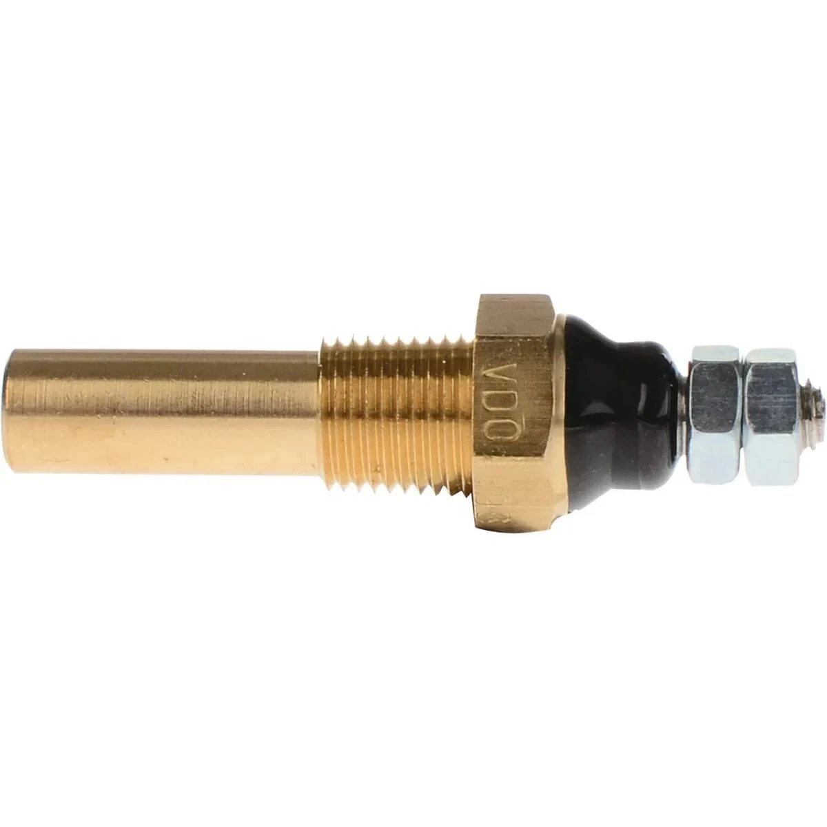 VDO 320.093 Temperature Sender + VDO 320.051 Brass Adapter 1/8NPTF 3/8 NPT - Image 2