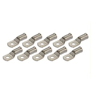 35-8 Battery Cable Lug Copper 35mm2 2 B&S 8mm stud 10 Pack Crimp or Solder