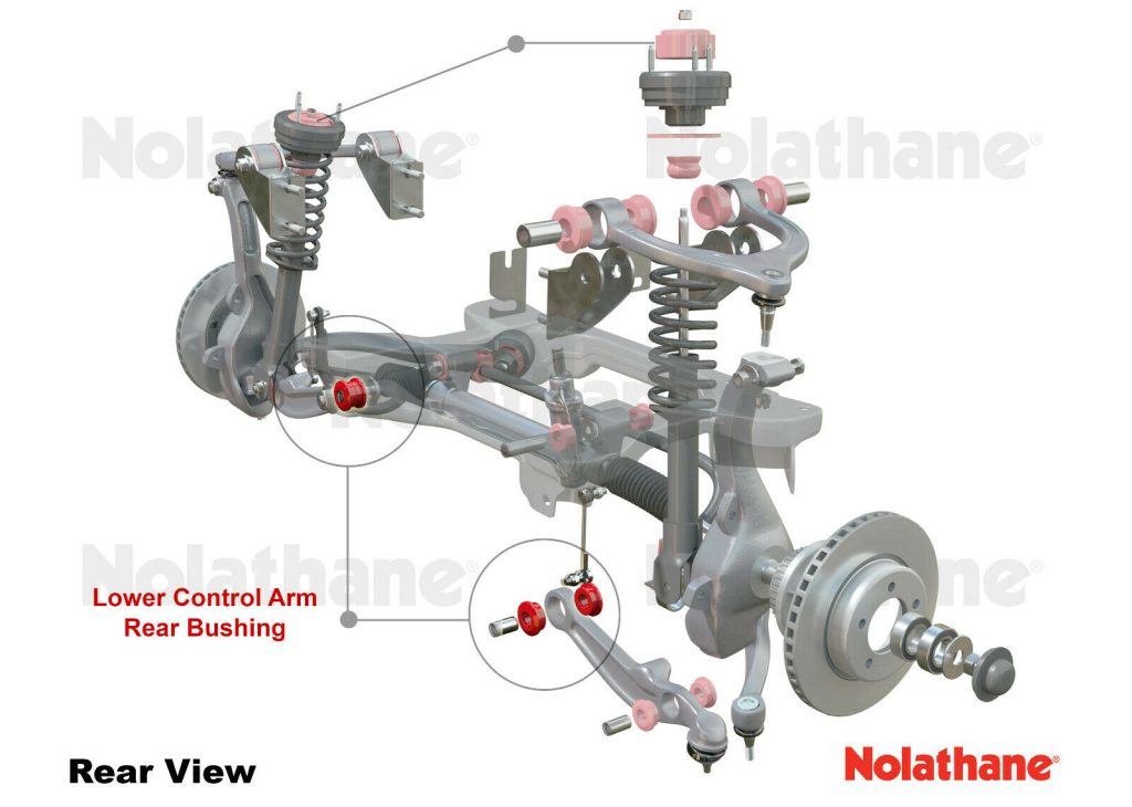Nolathane 45583 Front Control arm lower rear bushes FORD FALCON FG, FGX INCL FPV HS Autoparts