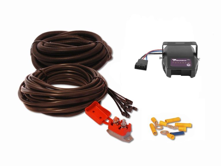TEKONSHA VOYAGER ELECTRIC BRAKE CONTROLLER + Standard Wire Kit - HS
