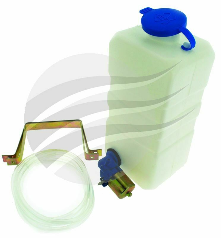 Universal WASHER BOTTLE 12V vertical 1.45L KIT INC BOTTLE PUMP WASHER