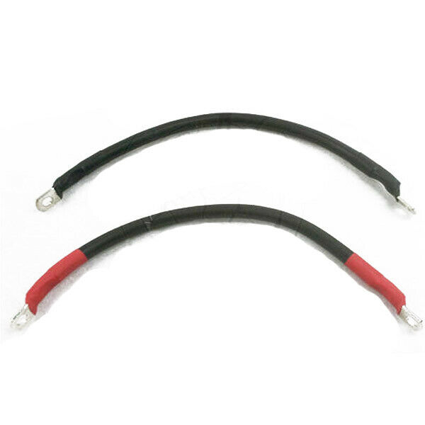 (x1) Battery Cable 2 B&S 35mm2 30cm with lugs, premade HS Autoparts