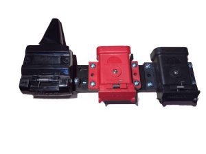 x2 50 Amp Anderson Plug & 7 or 12 Flat Trailer Socket Mounting Bracket inc bolts - Image 2