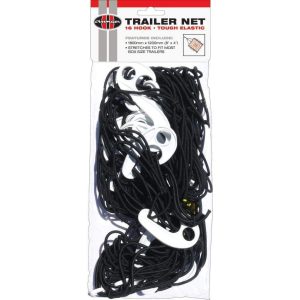 AUNGER  1.8M X 1.2M 16 HOOK ELASTIC MESH - make your UTE load safe and legal