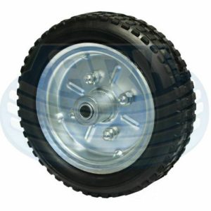 Ark 10" Jockey Wheel Swivel U Bolt Fixed Bracket For Trailer Off Road JWN10SU - Image 4