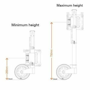 Ark XO Jockey Wheel 500 Extreme Off Road Heavy Duty for Camper Trailer, Caravan - Image 7
