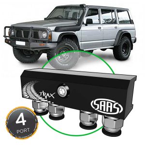 DIFF BREATHER DB1001-4203 KIT 4 PORT SUIT NISSAN PATROL GU Y61 1997-2015