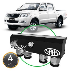 DIFF DB1001-1101 BREATHER KIT 4 PORT SUIT TOYOTA HILUX 1997-2015 ALL MODELS