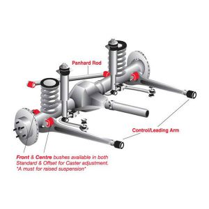 Nolathane NVK26 Front Bush Kit Panhard Rod Control Arm Nissan Patrol GQ GU - Image 3