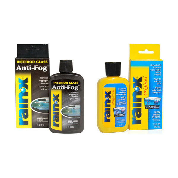 RAINX Original Water Repellent 103ml & Anti Fog 103ml Windscreen