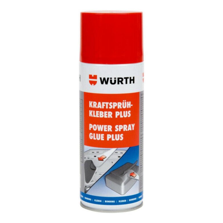 Wurth High strength spray Glue contact adhesive Plus with immediate