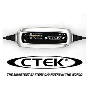 CTEK XS 0.8 12 Volt Battery Charger Jet Ski Motorbike Golf Buggy 12V 56-825