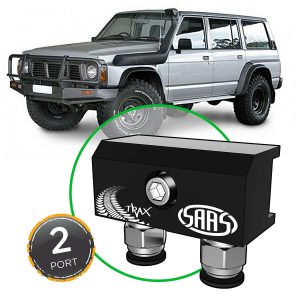 DIFF BREATHER DB1010-4203 KIT 2 PORT SUIT NISSAN PATROL GU Y61 1997-2015