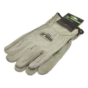 HULK 4x4 Recovery Gloves 100% Genuine Pig Grain Leather 4WD Riggers Gloves