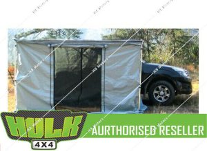 Hulk 4x4 Awning Tent 2Mtrs X 2.5Mtrs Grey With Pvc Floor & Storage Bag