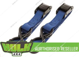Hulk 4x4 Pkt 2 Cambuckle Tiedown 1.8M X 25mm 250Kg Lashing Capacity