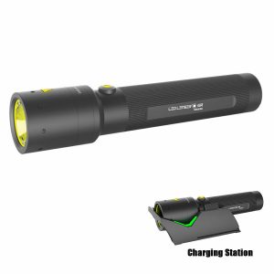 LED Lenser Industrial Series I9R Rechargeable Flashlight 400 Lumen Torch