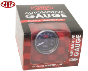 SAAS Exhaust Temp Pyro Gauge Black Face 0-900 52mm Multi Colour + Sender & Kit - Image 4