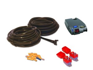 TEKONSHA PRIMUS IQ ELECTRIC BRAKE CONTROLLER + HOT Wire Kit power to T/Plug