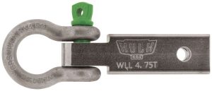HULK 4x4 Hitch Receiver & Bow Shackle for Winch & Snatch Strap Recovery 4WD - Image 3
