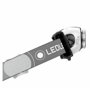 LED LENSER SEO 5 6105 HEADLAMP HEAD TORCH 180 LUMENS - Grey SEO5 - Image 3