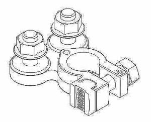 Unilug Two Up Negative Battery Distribution Terminal & Cover for Dual Battery - Unilugs - Image 4