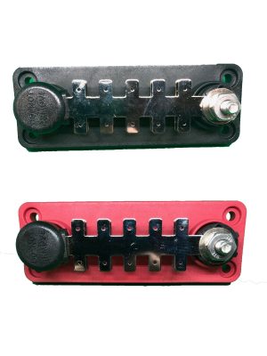 20 Point Junction Block Stainless Power Post Distribution Buss bar RED and Black - Image 3