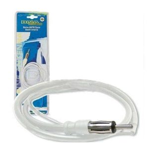 AM/FM Stealth Dipole Marine Caravan RV Antenna - White, 110cm Long, EAXA110