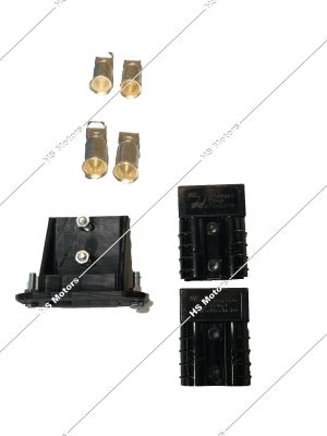 Flush Mount 50Amp Anderson Plug Mounting Bracket Inc: x2 Genuine Black Anderson - Image 4