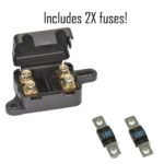 Narva Twin Midi Fuse Holder suits Dual Battery Installation inc x2 100Amp fuses
