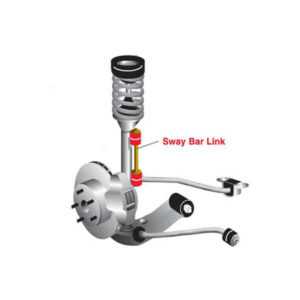 Nolathane 42997A Heavy Duty Swaybar Link Kit Commodore VN VP VR VS VT VX VU - Image 3