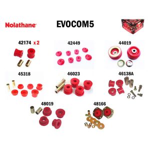 Nolathane EVOCOM5 NVK7 Commodore VT VX VY VZ WK Complete Front & Rear Bush Kit