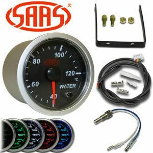SAAS 52MM WATER COOLANT TEMPERATURE GAUGE + SENDER ELECTRIC 40-120°C - Image 3